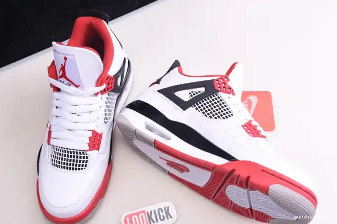 Rep 4 Air Jordan Red (2020) Fire DC7770-160 Retro 0508